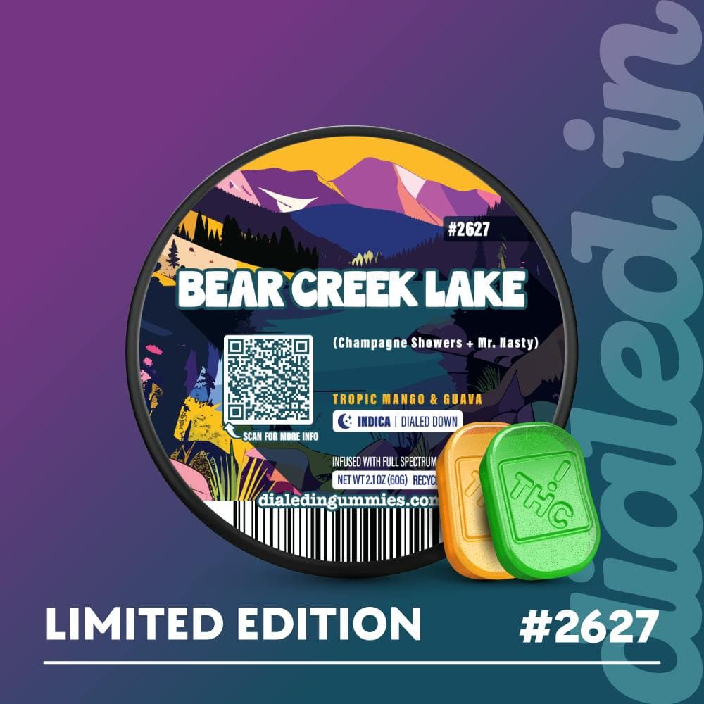 100mg - Bear Creek Lake - Rosin Gummies (10pk)