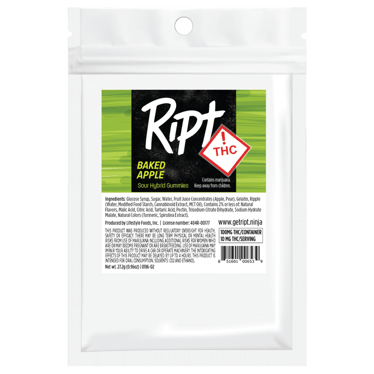 RIPT | Gummies | (H) Sour Baked Apple