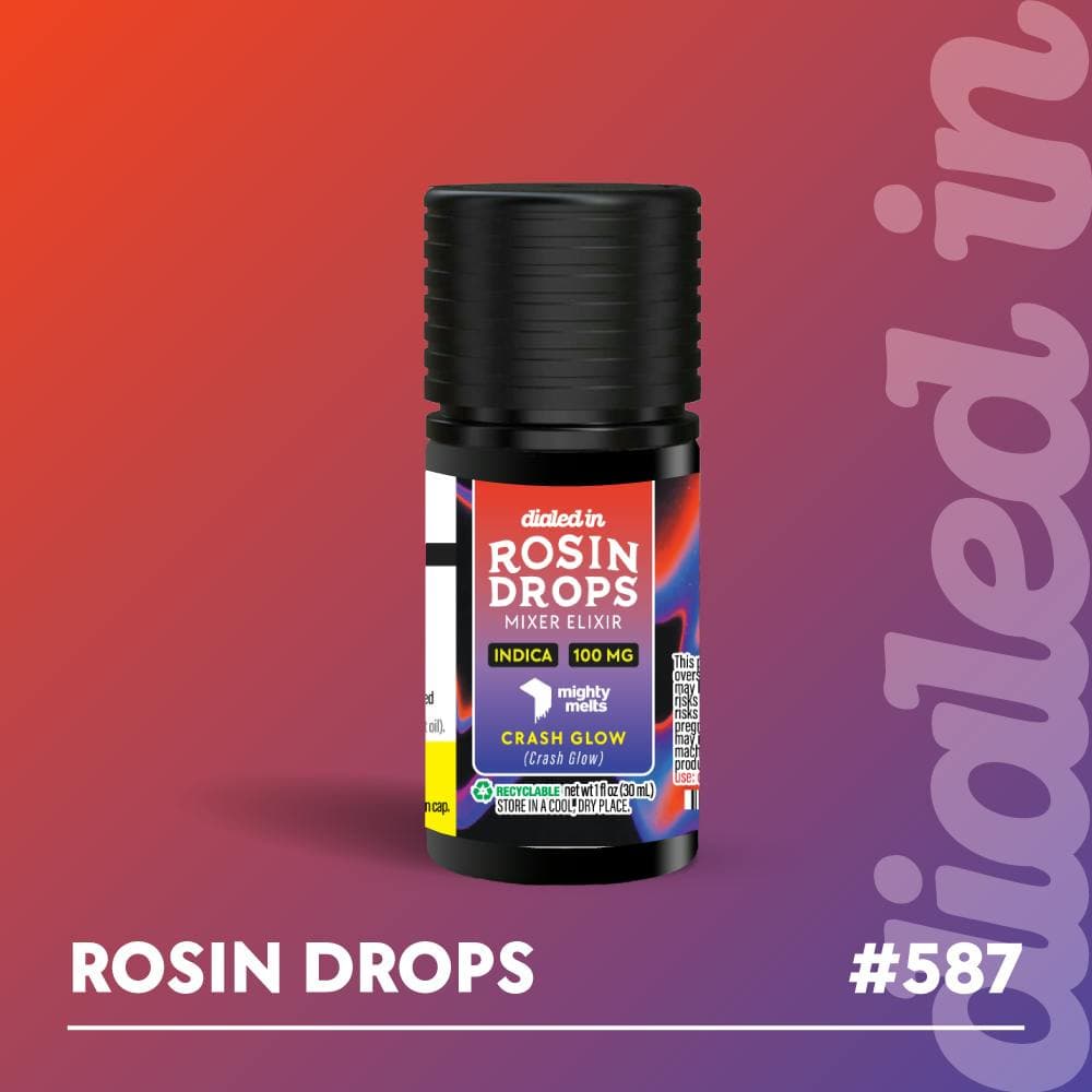 100mg - Crash Glow - Rosin Drops