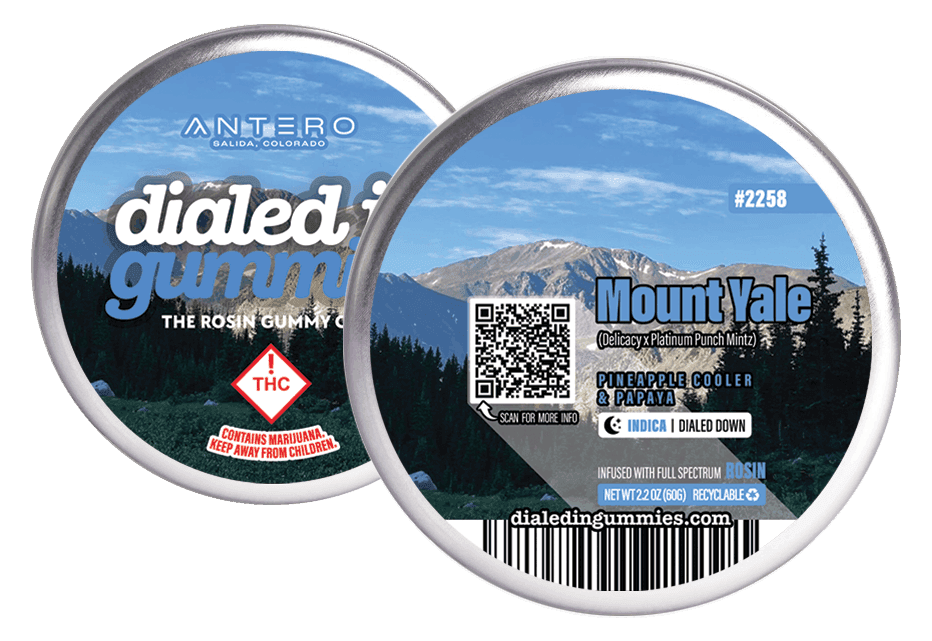 *** SALE 2 FOR $40 OTD***DIALED IN | Gummies | (I) Mount Yale
