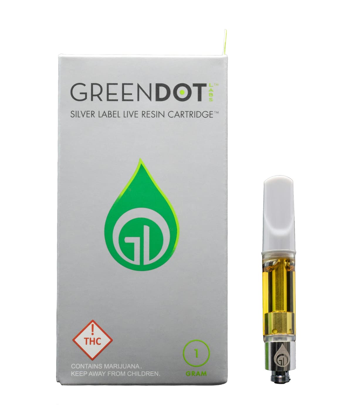 GD Silver Live Resin Cart | Rum Cake