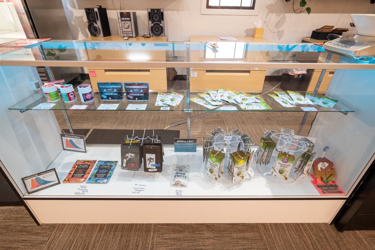 Vapes, edibles, and concentrates at our downtown Colorado Springs Tejon location.